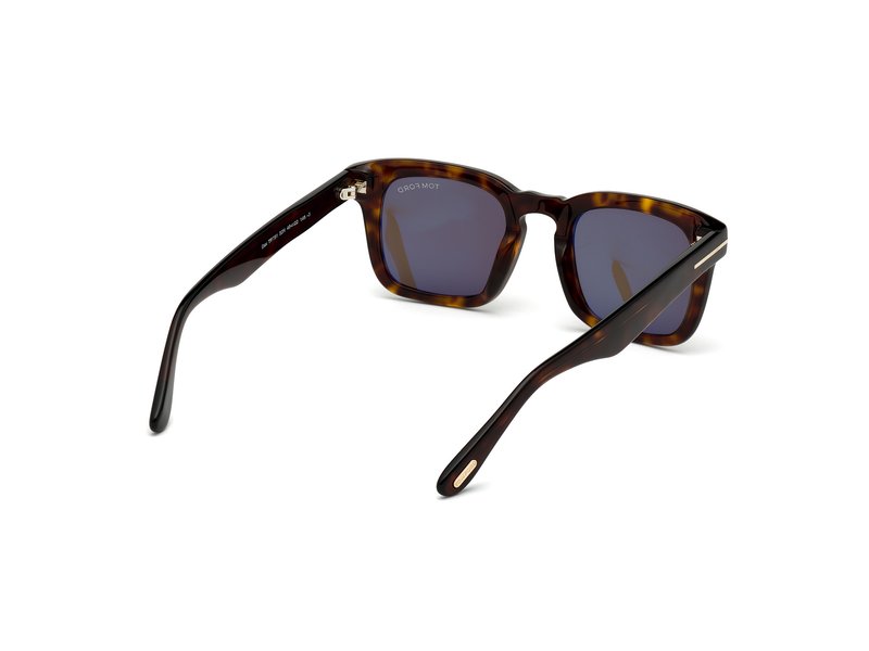 Tom Ford Lunettes de Soleil JAMESON FT 0752 Shiny Black/Grey 52/21/145 homme
