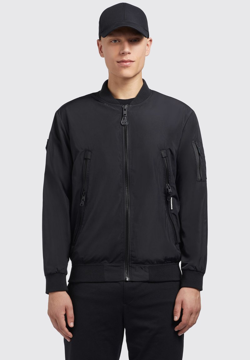 khujo - ASTILE - Bomber Jacket - schwarz, Enlarge