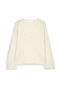 V-NECK - Strickpullover - offwhite