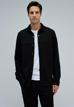 Chaqueta fina - schwarz