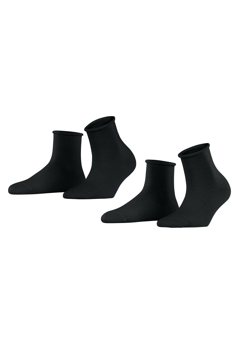 Esprit Cozy Dot 2-Pack - Socken - black