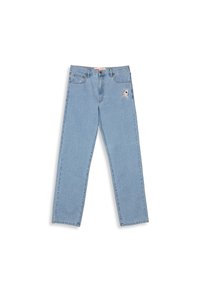 Grimey WASHED - Vaqueros rectos - azul claro lavado