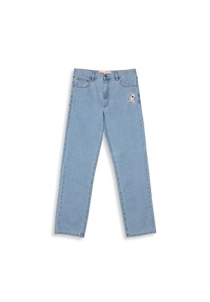 Grimey WASHED - Vaqueros rectos - azul claro lavado