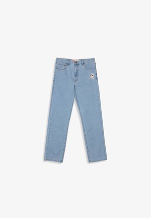 Grimey WASHED - Straight leg jeans - azul claro lavado