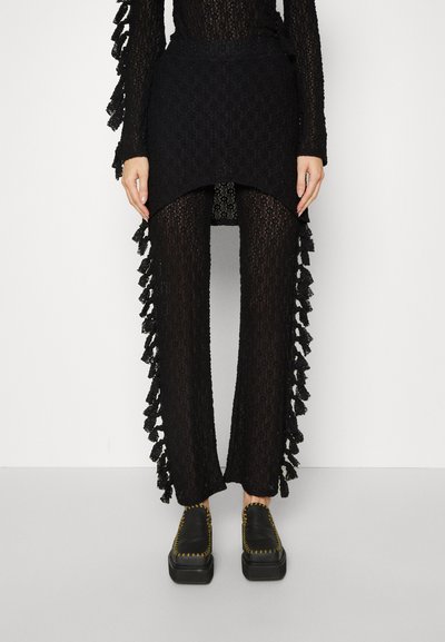 ECKHAUS LATTA KNOT PANT - Nohavice - noire