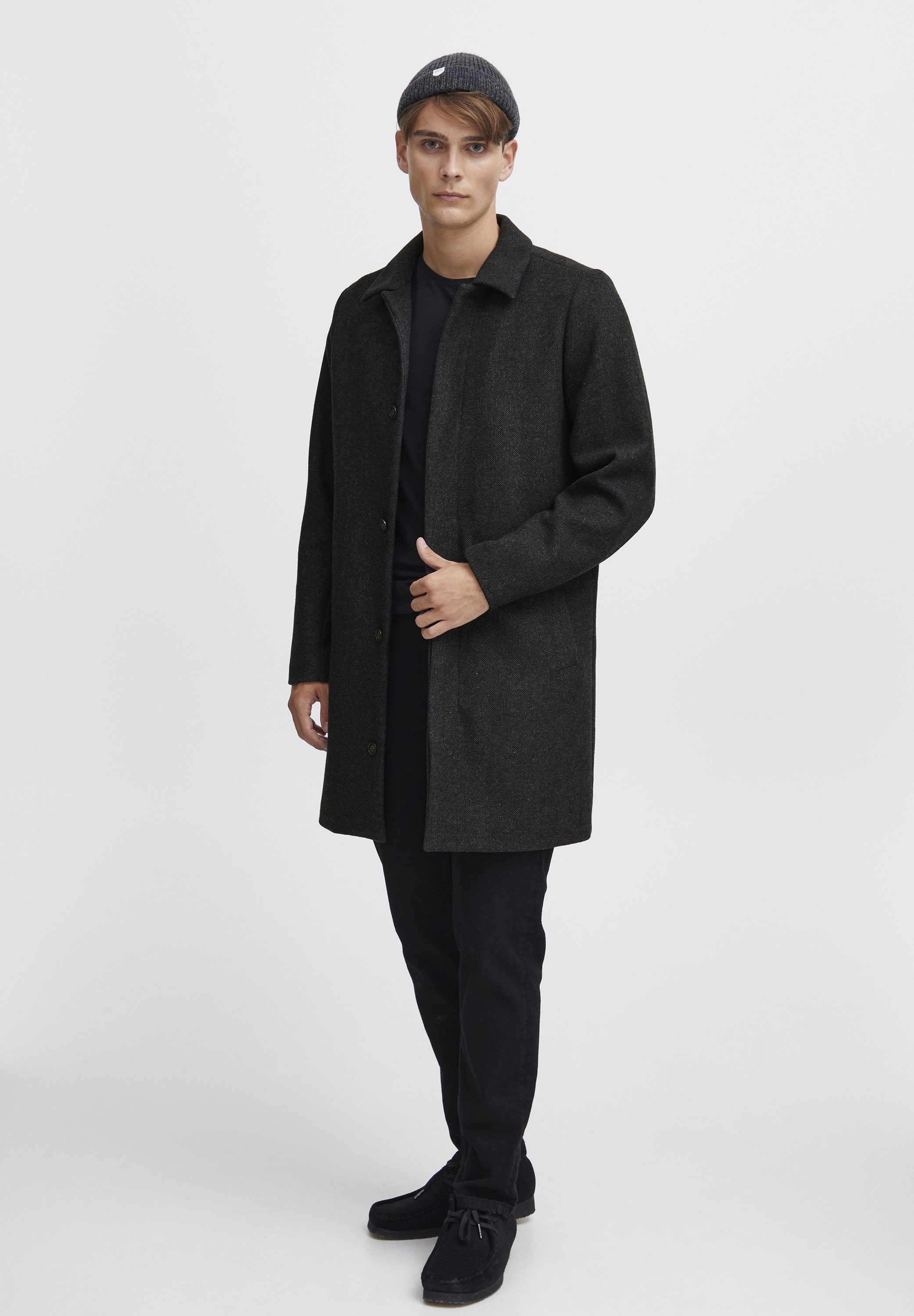 MANTEAU ミラノリブコート とち