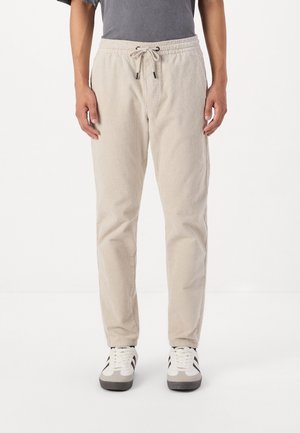 Tracksuit bottoms - beige