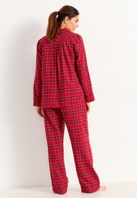 Cellbes of Sweden CHECKED SET - Nattøj sæt - red checked