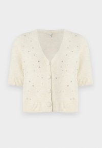 ONLRENE BLING CARDIGAN - Kardigán - beige