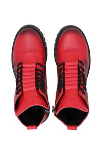 VENEZIA ANKLE BOOTS - Snørestøvletter - red
