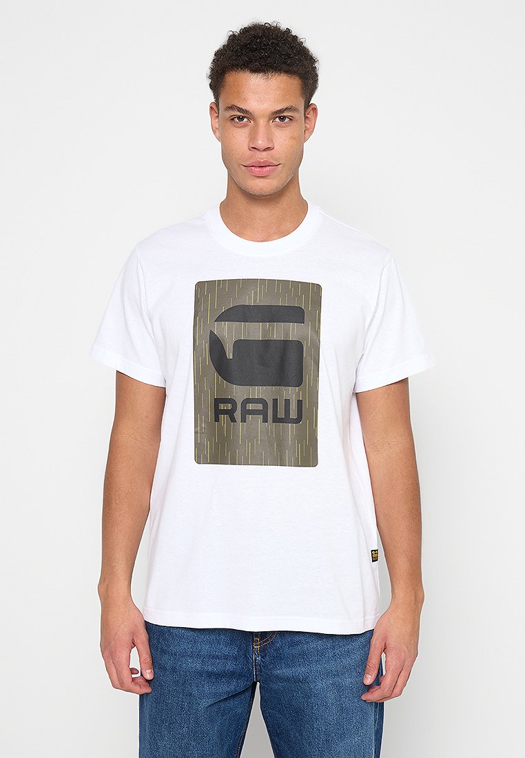 G-Star T-shirt print wit G-Star T-shirt print wit