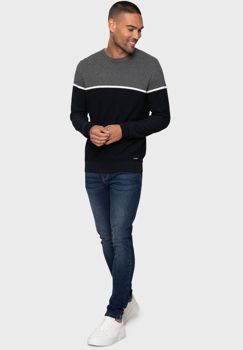 Herren Strickjacken | Threadbare Strickpullover navy mix/blau - WY93151 Herren Strickjacken | Threadbare Strickpullover navy mix/blau - WY93151