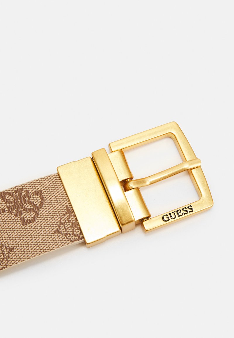 Damen Gürtel casual | Guess HENSELY LOGO BELT Gürtel cappuccino/braun - SJ15275 Damen Gürtel casual | Guess HENSELY LOGO BELT Gürtel cappuccino/braun - SJ15275