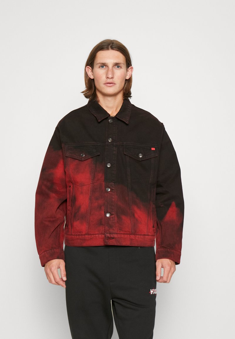 HUGO Denim jacket bright red/coloured denim Zalando.co.uk