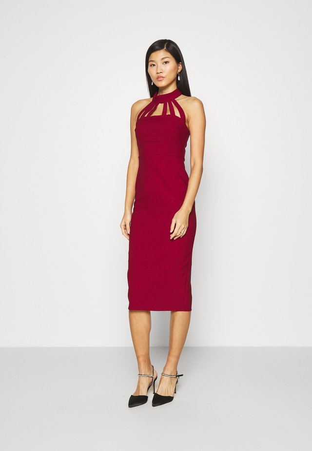Cocktail dress / Party dress - burgundy