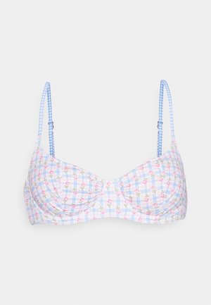 Frankies Bikinis DEAN TOP - Haut de bikini - rose picnic