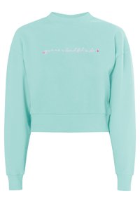 myMo CROPPED KEEPSUDRY Sweatshirt aqua/türkis
