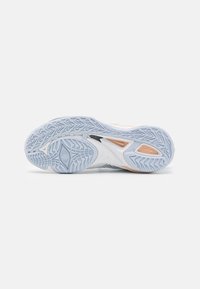 Mizuno WAVE MIRAGE 5 - Handbollssko - white/halogenblue/peachparfait