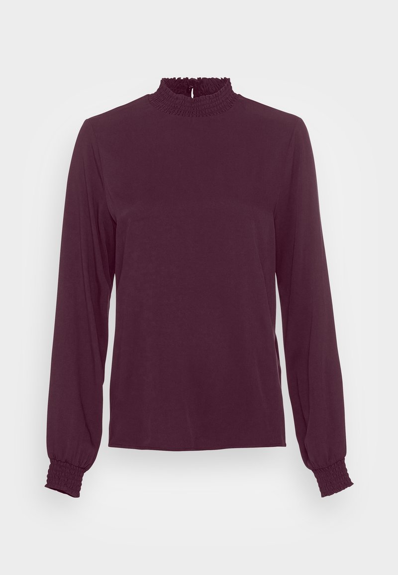 Damen T-Shirts | Vila VIDANIA SMOCK Bluse winetasting/bordeaux - FA28255 Damen T-Shirts | Vila VIDANIA SMOCK Bluse winetasting/bordeaux - FA28255
