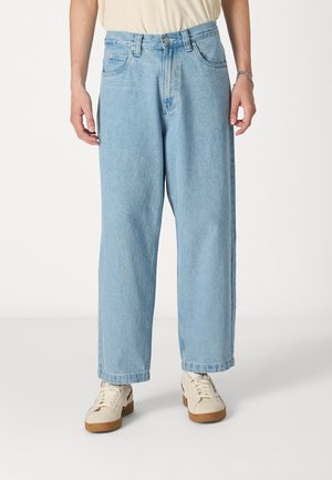 Loose Jeans - light-blue denim