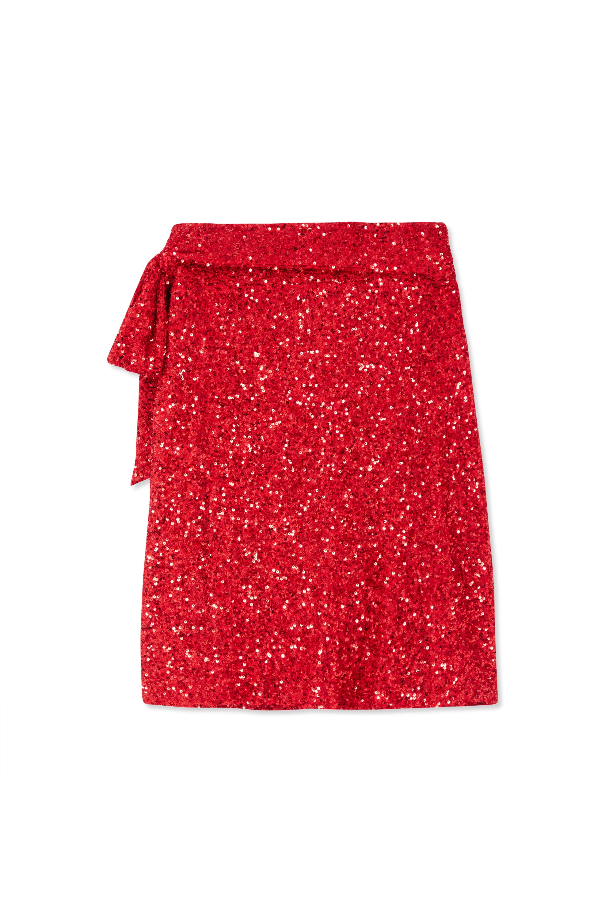 never fully dressed red sequin skirt Never Fully Dressed MINI LARGE SEQUIN SKIRT - Mini skirt - red
