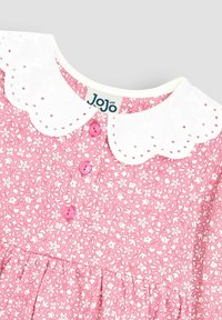 JoJo Maman Bébé DITSY FLORAL BRODERIE COLLAR  - REGULAR FIT - Vapaa-ajan mekko - pink