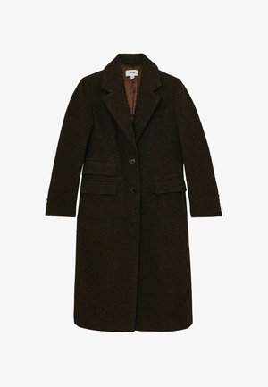 Reiss, Klassikaline mantel - chocolate brown check