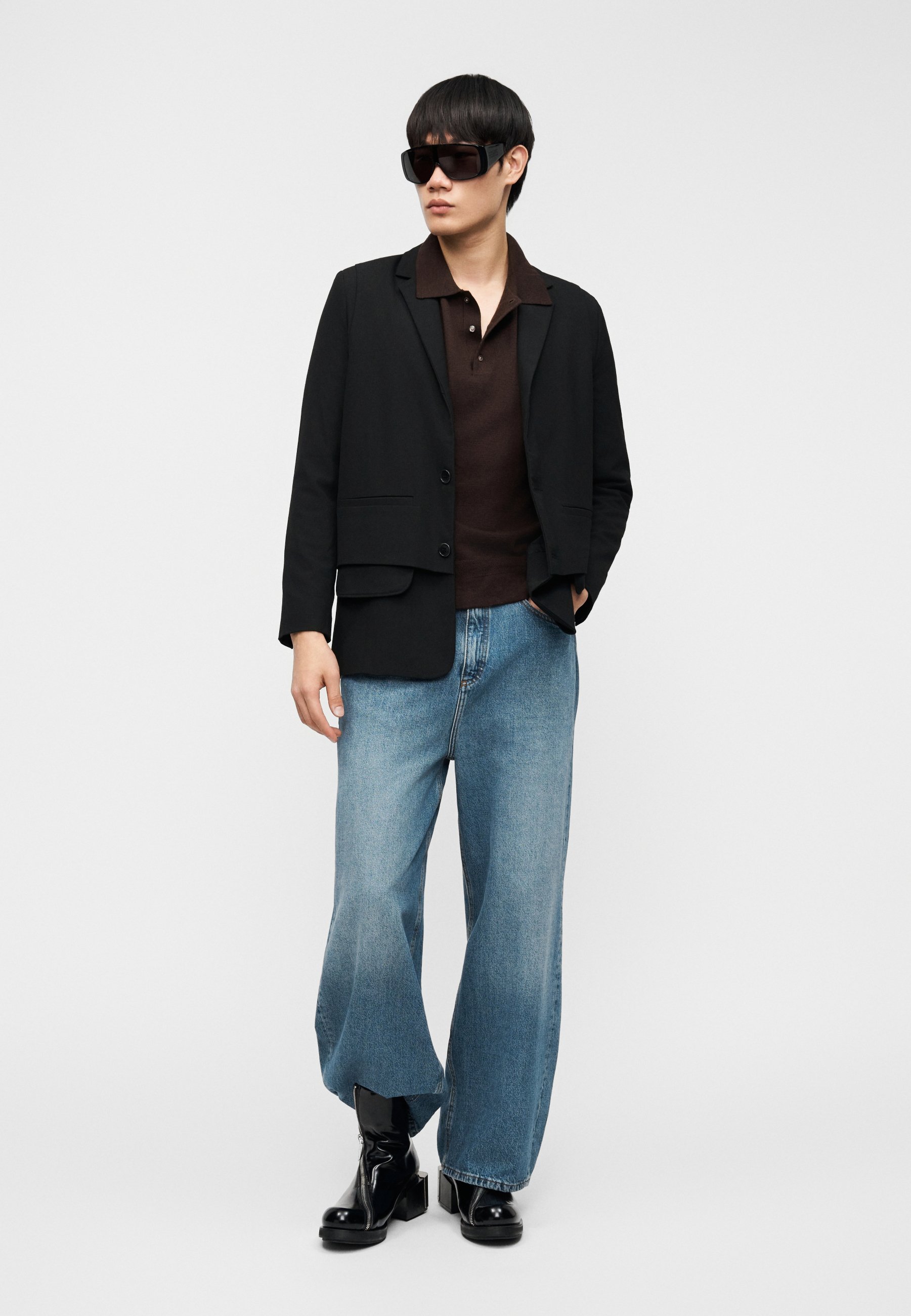 Henrik Vibskov ANTS - Blazer jacket - black - Zalando.co.uk