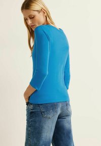 Cecil UNIFARBE - Langarmshirt - blau