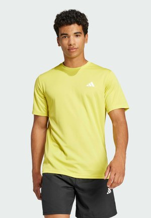 Sports T-shirt - pure sulfur   white