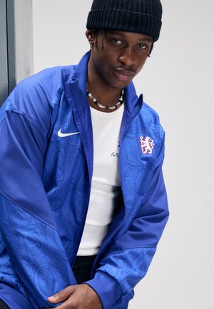 Nike Performance CHELSEA FC STRIKE ANTHEM JACKET - Fanartikel - rush blue/game royal/white