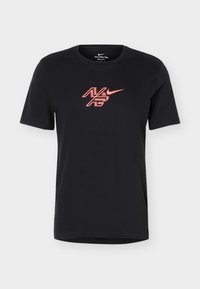 Unselected, black/bright crimson