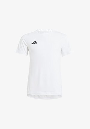 adidas Performance, ADIDAS PERFORMANCE TEAM T-SHIRT KIDS LIFESTYLE - TEXTILIEN - T-SHIRTS - Sport T-shirt - weissschwarz