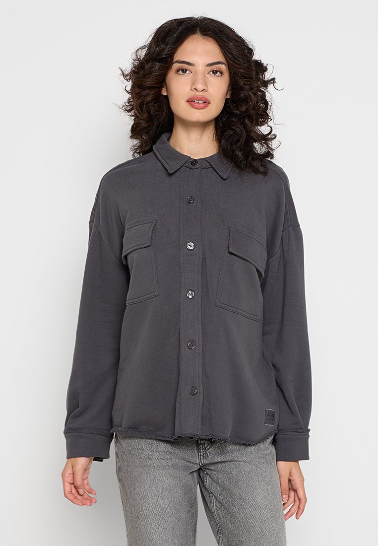 DKNY Lichte jas donkergrijs