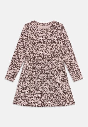 NMFLEOANA DRESS - Jerseykjole - burnished lilac