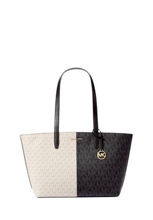 MICHAEL Michael Kors JET MEDIUM TWO-TONE LOGO - Shopping bag - black