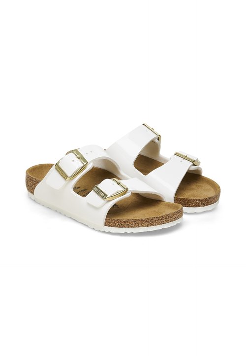 Birkenstock Sandalias planas - patent white — foto 2