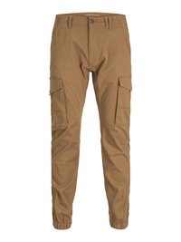 JPSTPAUL JJFLAKE - Pantalon cargo - rubber