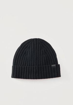 BOSS, Плетена шапка - black