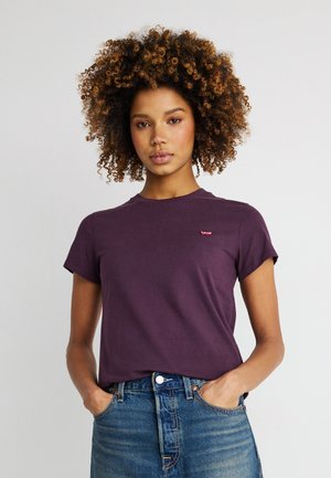 PERFECT TEE - Βασικό μπλουζάκι - plum