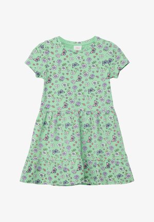 s.Oliver MIT ALL-OVER-PRINT - Freizeitkleid - hellgrün