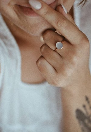 Hey Happiness CIRCLE - Ring - rosegoldfarben