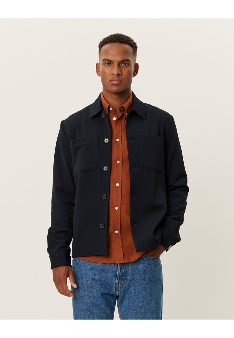 Les Deux MARSEILLE HYBRID - Summer jacket - navy/dark blue