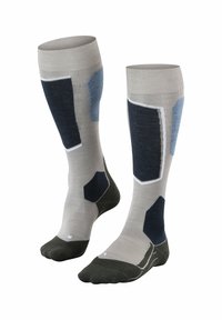 FALKE SK6 PRO SKIING  - Calzettoni - m grey mel