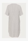 KAFFE CURVE KCMILLE KAFTAN DRESS - Vestito casual - chalk fudge stripe