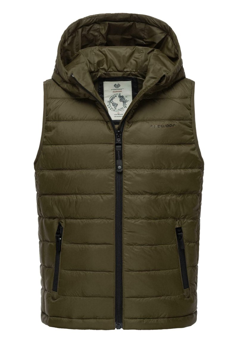 Ragwear SEMMY - Waistcoat - olive