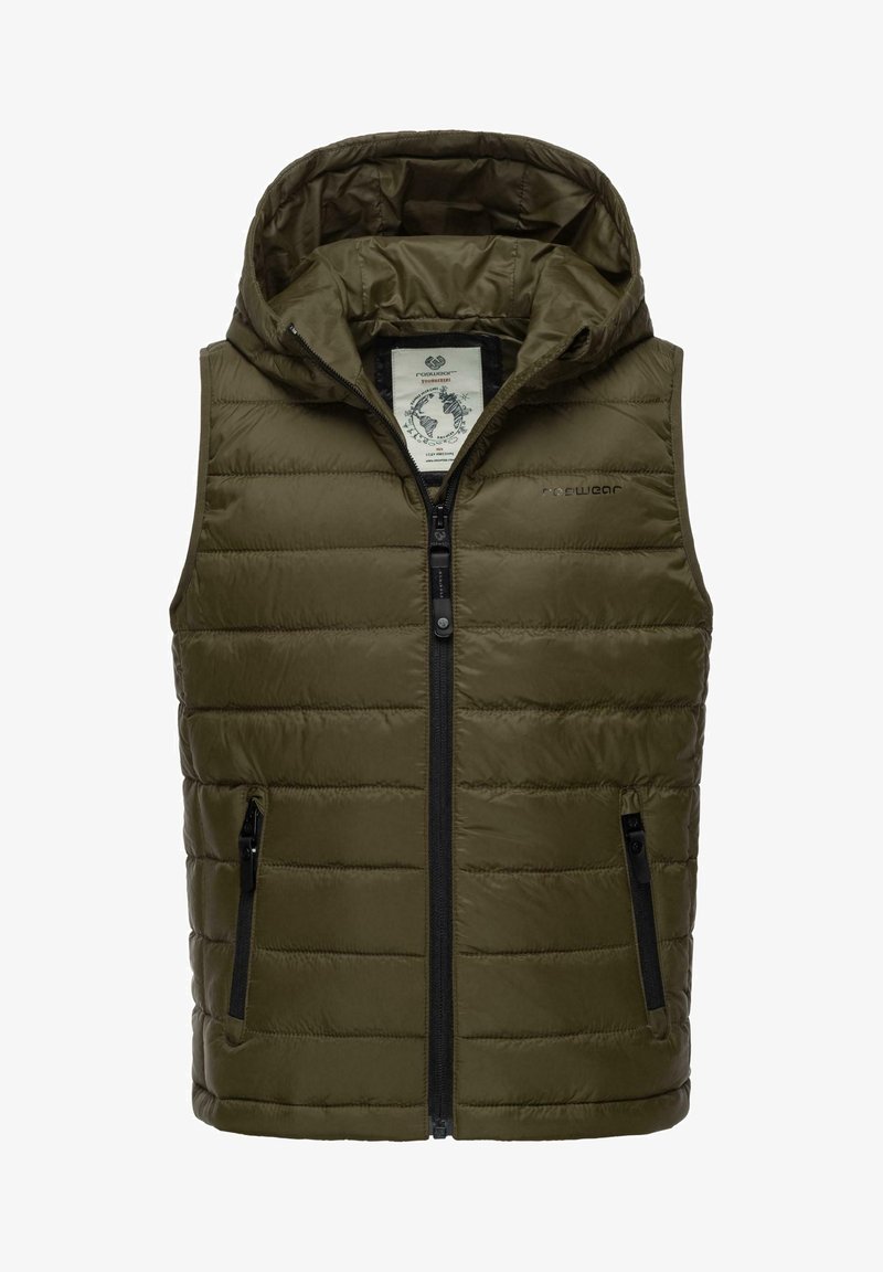 Ragwear SEMMY - Waistcoat - olive