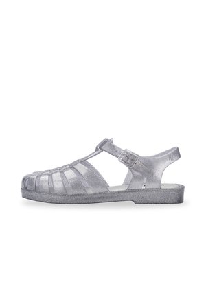 SHINY - Sandalias con plataforma - silver