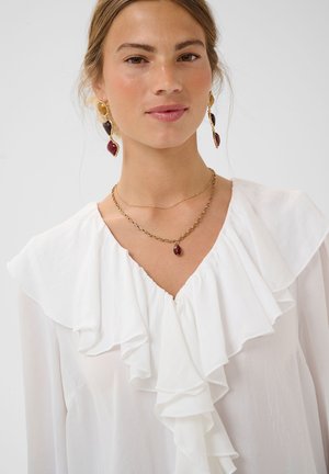 Cream, CRBELIV BLOUSE - Bluse - snow white