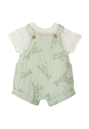 CONJUNTO 2 PZAS - Camiseta estampada - kaki